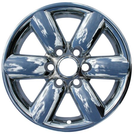 Coast2Coast 18", 6 Spoke, Chrome Plated, Plastic, Set Of 4, For 62493 Wheels, Not Compatible With Steel Wheels IWCIMP323X
